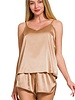 Satin Cami & Short 2 Piece Set