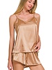 Satin Cami & Short 2 Piece Set
