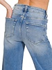 Distressed Raw Hem Denim Pants