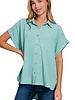Woven Airflow Button Down Shirts