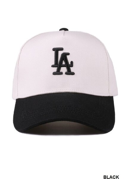 La City Logo Two Tone Canvas Cotton Cap