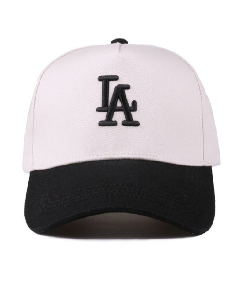 La City Logo Two Tone Canvas Cotton Cap