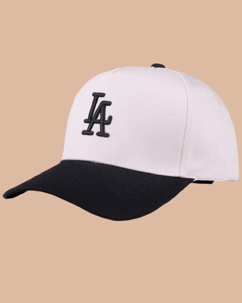 La City Logo Two Tone Canvas Cotton Cap