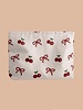 Bowknot Pattern Cosmetic Clutch Bag
