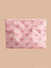Bowknot Pattern Cosmetic Clutch Bag