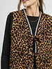 Umgee Lined Animal Print Quilted Vest