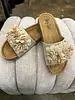 Hey Girl A Floral-Accented, Cork-Textured Slip-On "Wild Child"