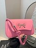 Bow Accent Underarm Shoulder Bag