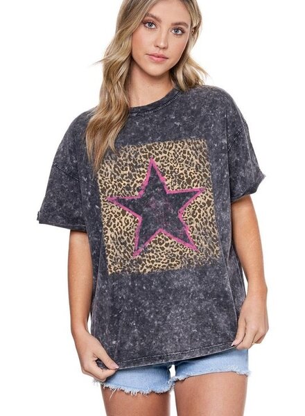 Zutter Leopard Star Tee