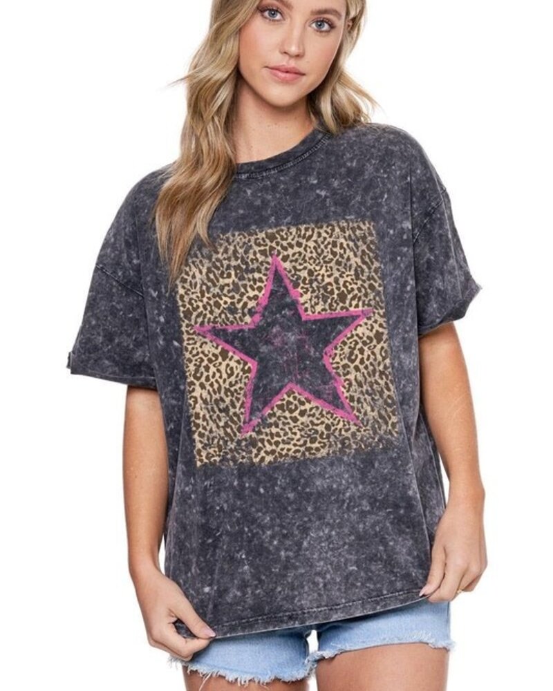 Zutter Leopard Star Tee