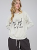 J.O.A. Wild West Graphic Long Sleeve Knit Top