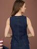 The Workshop Denim Button Down Vest