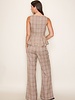 D.ARK Plaid Wide Leg Trousers