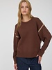 The Workshop Cream Lined Knit Sweater