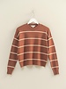 Hyfve Crew Neck Striped Sweater
