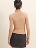 Double Zero Turtleneck Long Sleeve Fitted Top