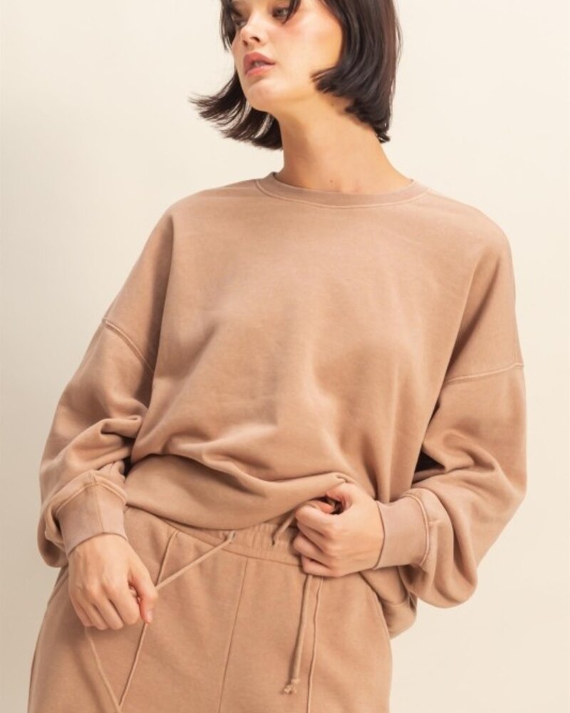 Double Zero Keeping It Casual Long Sleeve Sweatshirt