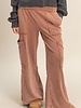 Double Zero Mineral Washed Oversized Cargo Sweatpants