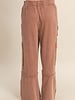 Double Zero Mineral Washed Oversized Cargo Sweatpants