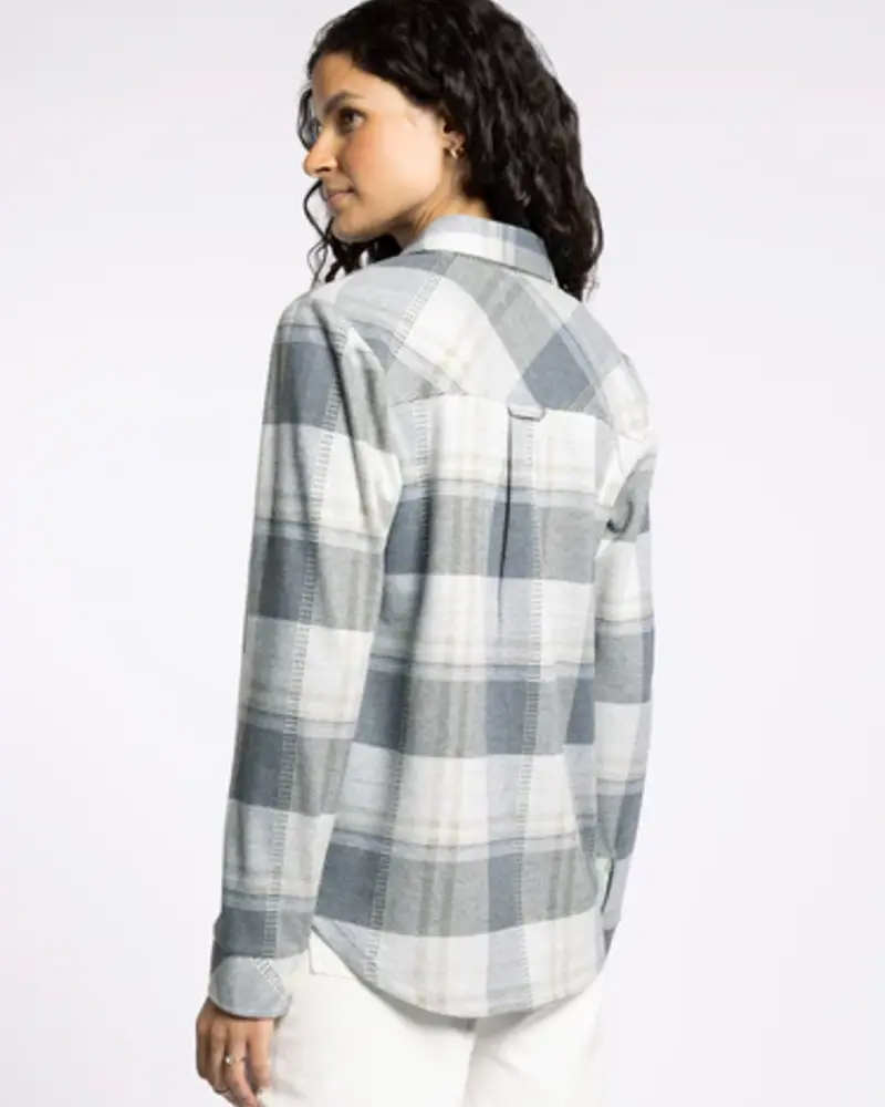 Thread & Supply Button Down Plaid Cassian Shirt