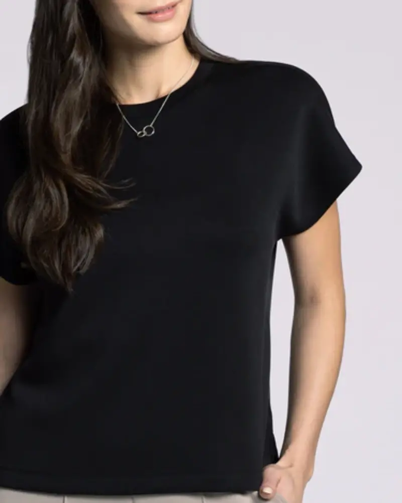 Thread & Supply Black Tee Shirt/ Gabriella Top