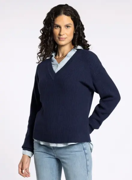 Thread & Supply V Neck Cornelia Sweater