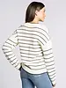 Thread & Supply Striped Brown Ira Sweater