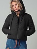 Urban Daisy Zip-Up Hooded Puffer Winter Jacket