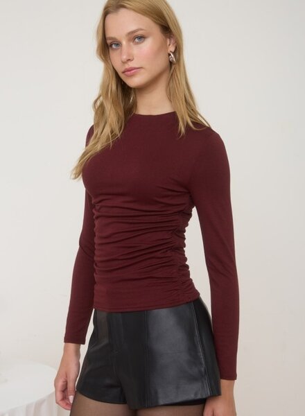 Blu Pepper Long Sleeve Fitted Top