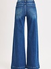 Risen Mid Rise-Wide-Front Patch Pocket Jeans