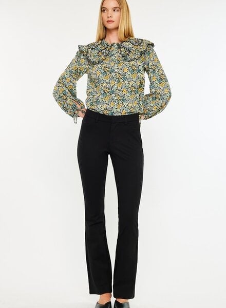 KanCan Mid Rise Ponte Fabric Bootcut