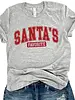 ATTA TOOD LLC Santa's Favorite T-shirt