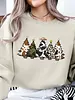 ATTA TOOD LLC Cow Print Western Christmas