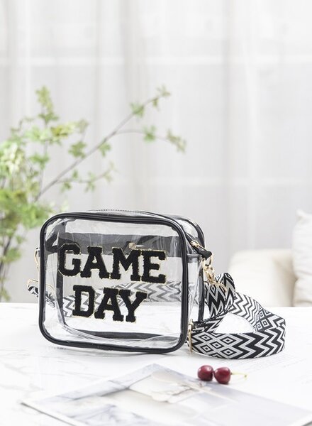 Game Day Transparent Crossbody