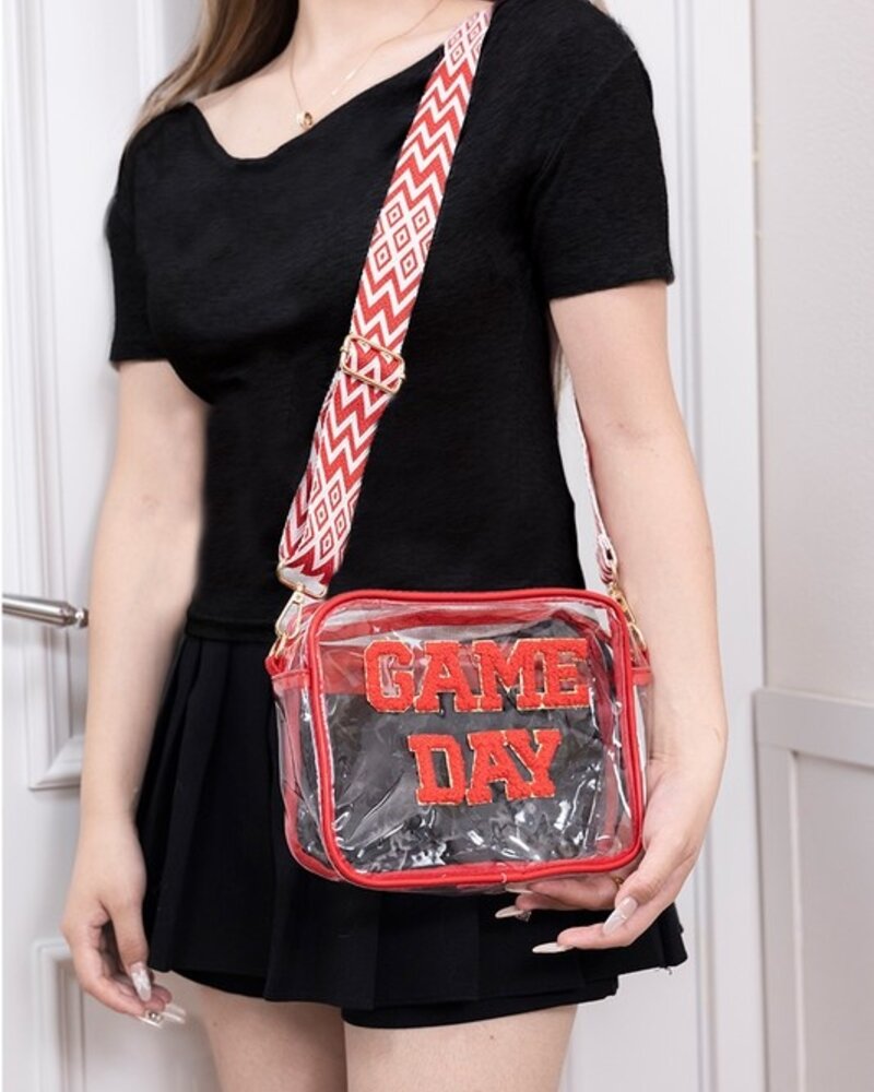 Game Day Transparent Crossbody