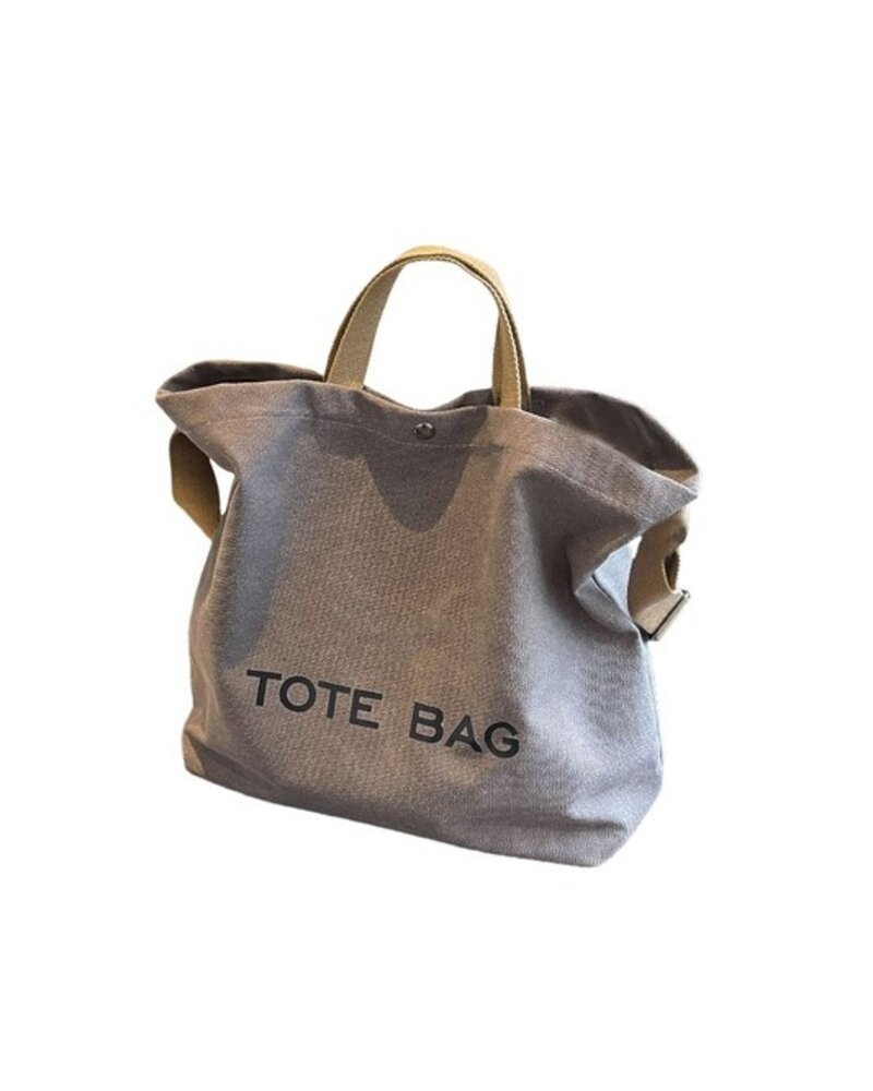 Minimalist Lg Capacity Tote Bag