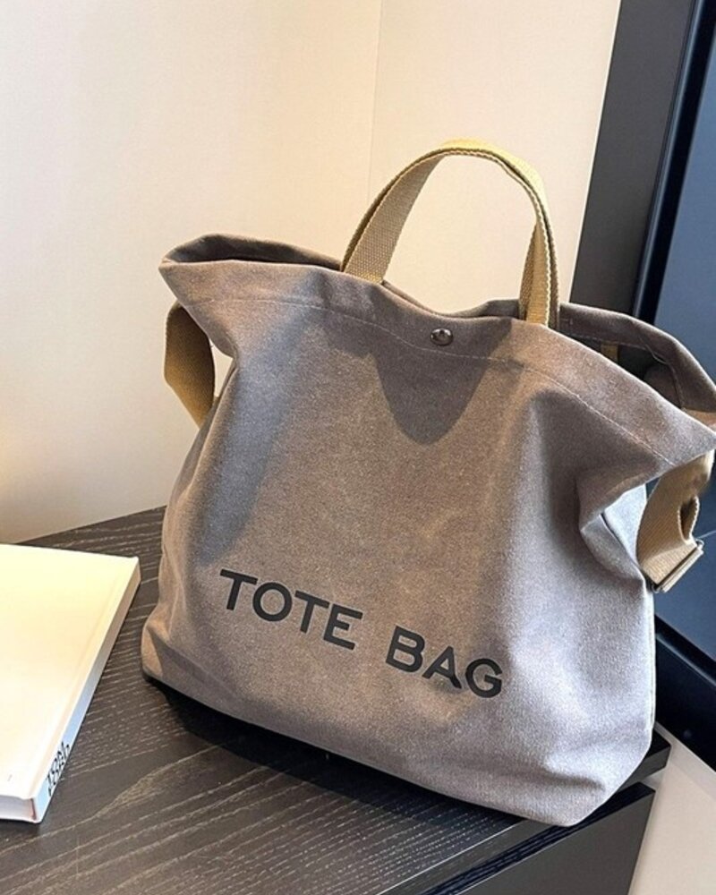 Minimalist Lg Capacity Tote Bag