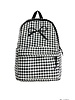 Coquette Bow Checkered Backpack