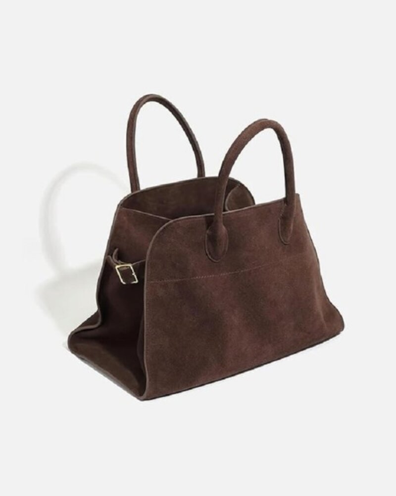 Suede Nubuck Tote Bag