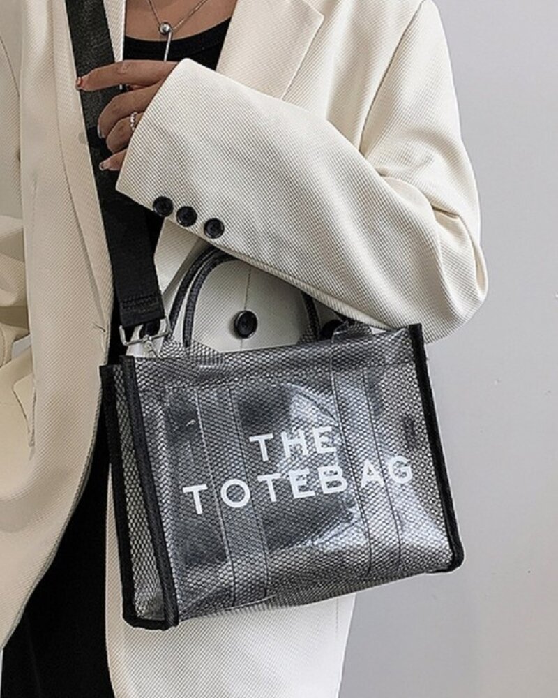 Colorful Transparent Tote Bag