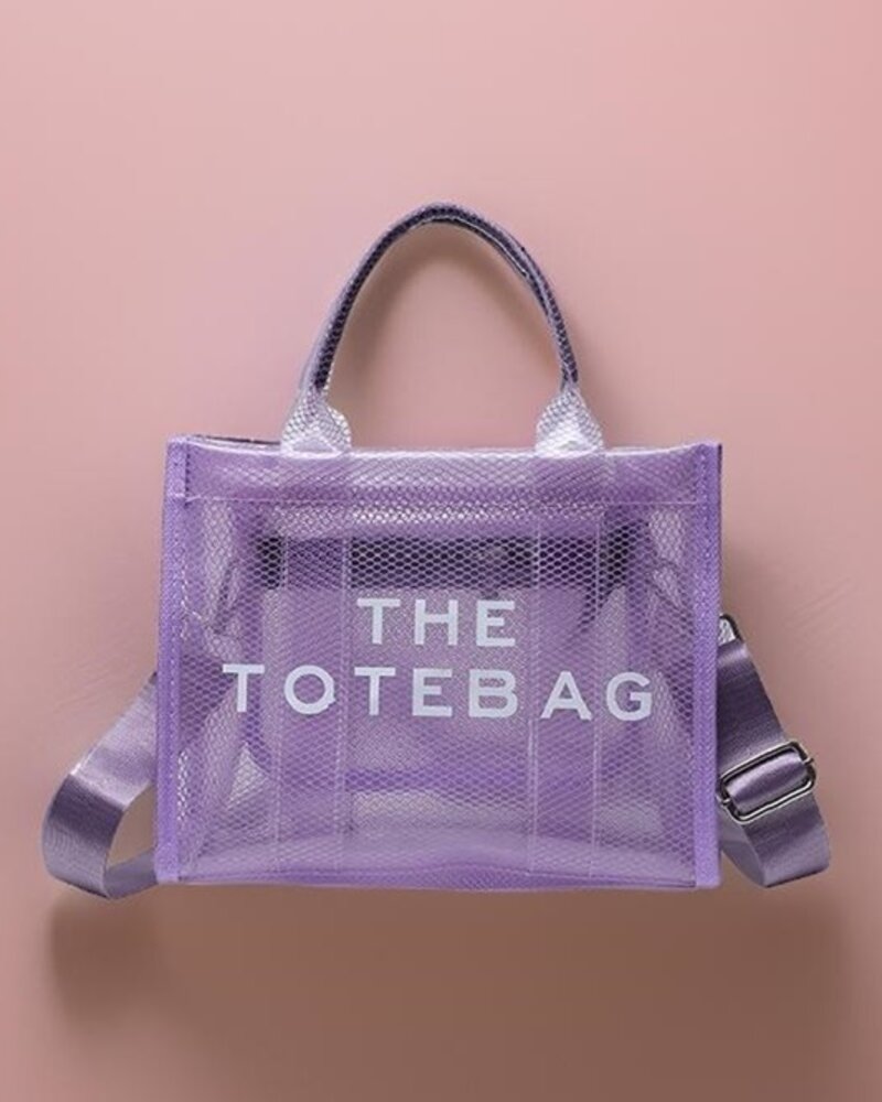 Colorful Transparent Tote Bag