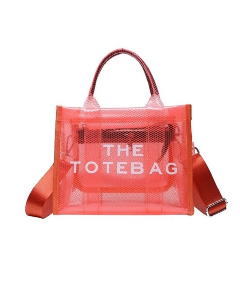 Colorful Transparent Tote Bag