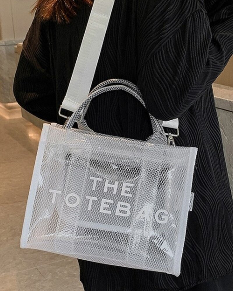 Colorful Transparent Tote Bag