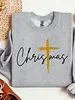 Lauras Closet Christmas W/Gold Cross Graphic