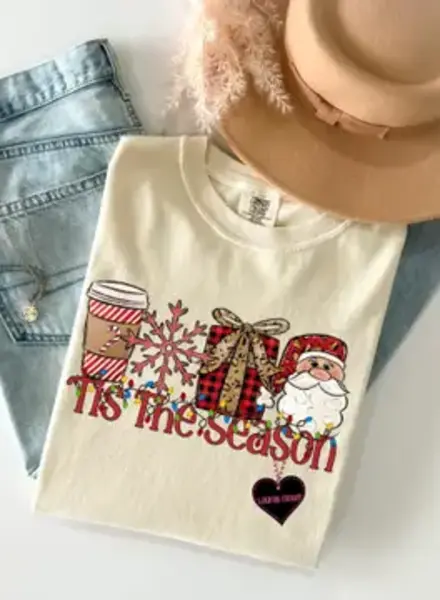 Lauras Closet Tis The Season Graphic Tee