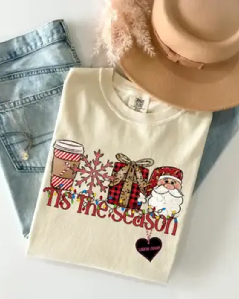 Lauras Closet Tis The Season Graphic Tee