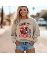 Whiskey & Lace Outfitters Grunge Retro Chiefs Sweatshirt