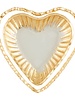 Mud Pie Gold Edge Heart Tidbit Tray Set