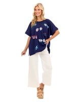 Mud Pie Americana Sparkle Sunglasses Top