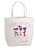 Mud Pie Pink Bride Sparkle Tote